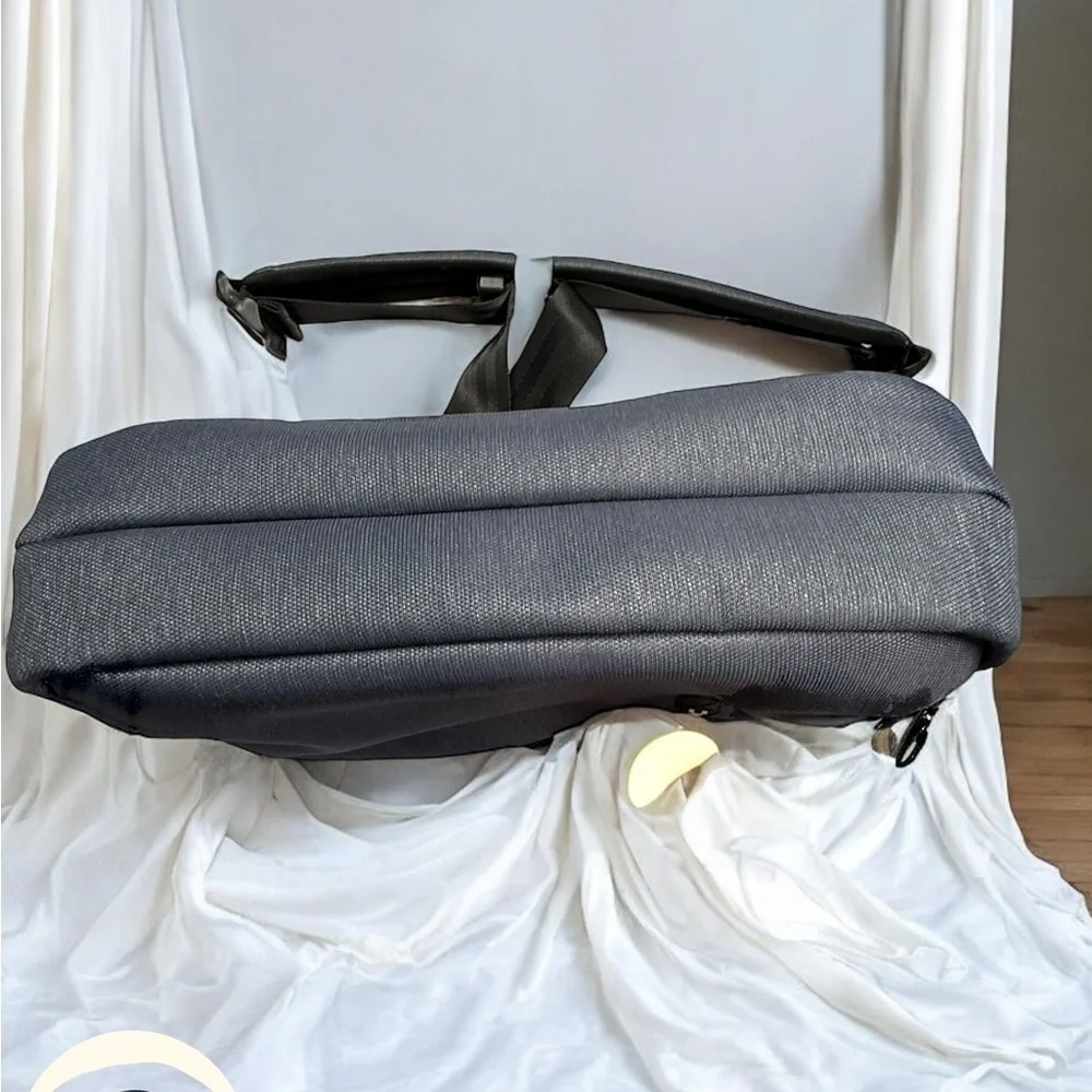 Laptop Bag Gray finpac travel bag briefcase